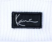 Kulich Karl Kani Woven Signature Essential Fisherman Beanie white