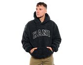 Mikina Karl Kani Serif Teddy Hoodie anthracite