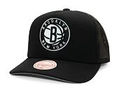 Kšiltovka Mitchell & Ness - Evergreen Trucker - Brooklyn Nets - Black