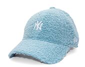 Dámská Kšiltovka New Era - 9FORTY Womens MLB Borg - NY Yankees - Sky Blue / White