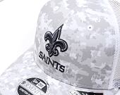 Kšiltovka New Era - NFL24 9SEVENTY Stretch-Snap - New Orleans Saints