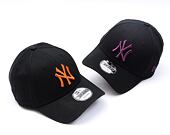 Kšiltovka New Era - 9FORTY MLB League Essential - NY Yankees - Black / Brown