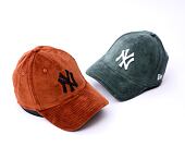 Kšiltovka New Era - 39THIRTY MLB Cord - NY Yankees - Brown / Black