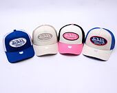 Kšiltovka Von Dutch - Trucker Boston - Caps - Cot Twill - White/ Pink