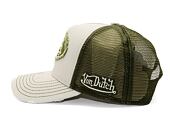 Kšiltovka Von Dutch - Trucker Kalmar - Caps - Cot Twill - White/ Green