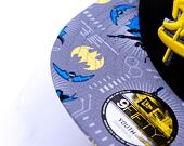 Dětská Kšiltovka New Era - Warner Bros Batman 9FIFTY - Black / Yellow