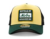 Kšiltovka New Era - Patch Canvas 9FORTY Trucker - Vegas Gold / Dark Green