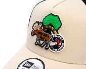 Kšiltovka New Era - Outdoor Patch 9FORTY Trucker - Stone