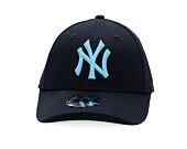 Dětská Kšiltovka New Era - MLB Essential 9FORTY - NY Yankees - Navy / Bright Blue