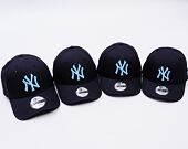 Dětská Kšiltovka New Era - MLB Essential 9FORTY - NY Yankees - Navy / Bright Blue