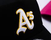 Kšiltovka New Era - MLB World Series Patch 9FORTY A-Frame - Oakland Athletics - Black / Gold