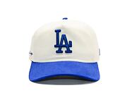 Kšiltovka New Era - MLB Script GOLFER - LA Dodgers - Cream / Dark Royal