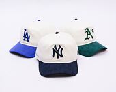 Kšiltovka New Era - MLB Script GOLFER - NY Yankees - Cream / Navy