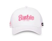 Kšiltovka Capslab - Trucker Barbie - White / Pink