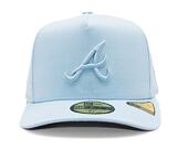 Kšiltovka New Era - MLB Color Pack 59FIFTY A-Frame - Atlanta Braves - Baby Blue