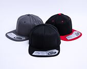 Yupoong 110 Snapback Black Cap