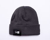 New Era Pop Short Cuff Knit Grey Winter Beanie