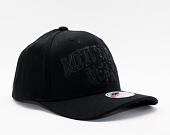 Mitchell & Ness Branded Black Out Arch 110 Snapback Black Cap