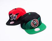 Mitchell & Ness Sharktooth Snapback HWC Boston Celtics Black / Green Cap