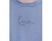 Karl Kani Small Signature Washed LS blue Longsleeve T-shirt