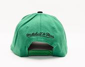 Mitchell & Ness Team 2 Tone 2.0 Stretch Snapback Hwc Boston Celtics Green / Black Cap