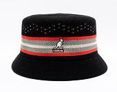 Kangol Slick Stripe Bin Black Hat