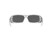 Oakley Gascan X-Silver w/Prizm Black Plr 0OO9014 9014C160 Sunglasses