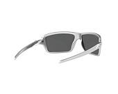 Oakley Cables X-Silver w/Prizm Black Polar 0OO9129 91291263 Sunglasses