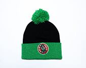 Mitchell & Ness TWO TONE POM BEANIE HWC Boston Celtics Black