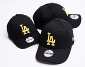 New Era 9FORTY MLB League Essential Los Angeles Dodgers Black / Honey Yellow Cap