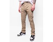 Dickies Slim Skinny Double Knee Khaki Pants