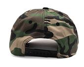 Kšiltovka Brixton Crest C MP Snapback Camo / Surplus / Black