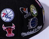 Kšiltovka Mitchell & Ness ALL OVER CONFERENCE DEADSTOCK HWC East Black