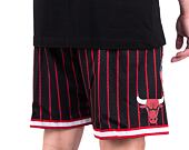 Kraťasy Mitchell & Ness NBA M&N CITY COLLECTION MESH SHORT BULLS Black / Red