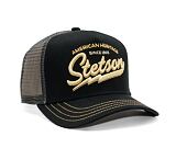 Dětská kšiltovka Stetson Trucker Cap American Heritage Classic Black 7751171