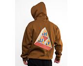 Mikina HUF Based Triple Triangle Hoodie Rubber