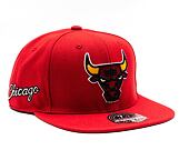 Kšiltovka Mitchell & Ness NBA Logo History Fitted Hwc Chicago Bulls Red