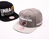 Kšiltovka Mitchell & Ness NBA 12 Champs Snapback Hwc Miami Heat Black / Grey