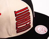 Kšiltovka Mitchell & Ness NHL Pop Panel Snapback Detroit Red Wings Off White