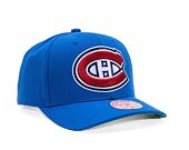 Kšiltovka Mitchell & Ness NHL Team Ground 2.0 Pro Snapback Montreal Canadiens Blue