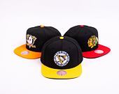 Kšiltovka Mitchell & Ness NHL Team 2 Tone 2.0 Snapback Pittsburgh Penguins Black / Yellow