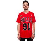 Mitchell & Ness NBA N&N Tee Chicago Bulls Red T-Shirt