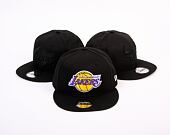 New Era 9FIFTY NBA Black otc Los Angeles Lakers Black / Team Color Cap