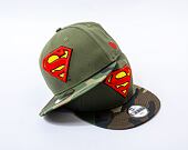 Dětská Kšiltovka New Era 9FIFTY Kids DC Superman New Olive