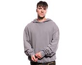 Mikina Brandit Acid Washed Oversized Hoody Asphalt