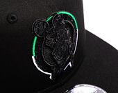 Kšiltovka New Era 9FIFTY NBA Split Logo Boston Celtics Black / Kelly Green