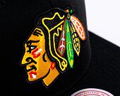 Kšiltovka Mitchell & Ness NHL Top Spot Snapback Chicago Blackhawks Black