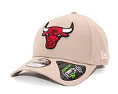 Kšiltovka New Era 9FORTY NBA Repreve Chicago Bulls Ash Brown / Red