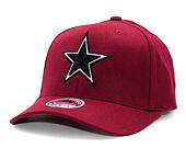 Kšiltovka Mitchell & Ness Burgundy Classic Red Dallas Cowboys