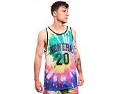 Tílko New Era Tie Dye Tanktop - Multicolor / Black